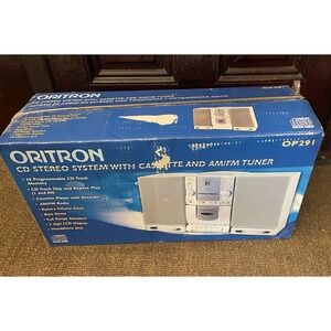 Oritron CD Stereo With Cassette And Radio NEW